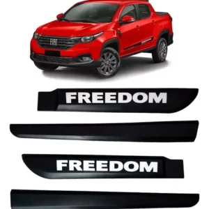 Kit de embellecedores laterales para Fiat Strada 4 puertas Freedom Engraved