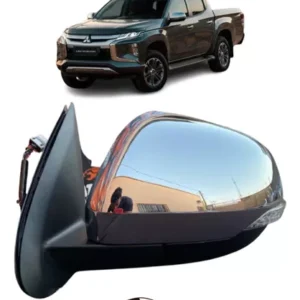 Retrovisor izquierdo cromado L200 Triton 2021 2022 2023 Orig