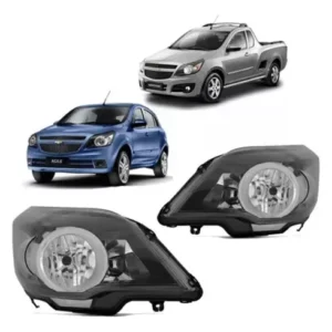 Par Faros Agile 2009 a 2013 Montana 2011 a 2019 Negro Mascarilla