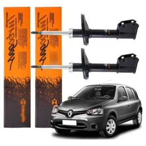 Par 2 Amortiguadores Delanteros Cofap Clio 1.0 2015 2016 2017