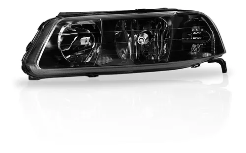 Faro Gol Saveiro Parati G3 Negro Máscara Doble Foco