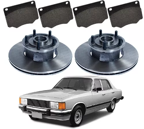 Kit de discos de freno * Pastillas delanteras Opala 1989 1990