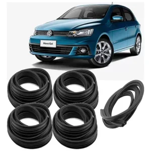 Kit 4 Burletes Puerta Maletero Gol G5 G6 G7
