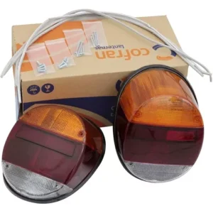 Par de linternas Fafa Beetle 84/85/ 83/82 Ámbar Tricolor Acrílico