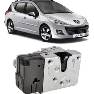Candado eléctrico Peugeot 207 SW 08/14 delantero izquierdo. 4p