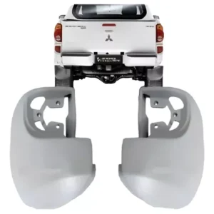 Par de Polainas Traseras Punta L200 Triton 07 al 2017 Originales