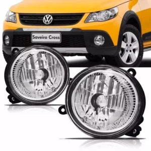 Par de faros antiniebla Saveiro Cross G5 G6 2009 2010 2011 A 2016