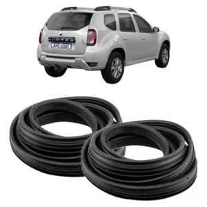 2 Gomas Puertas Laterales Duster 2015 Al 2022 Trasera