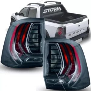 Par de lámparas de luz de freno Renault Oroch Año 2020 Lados ahumados