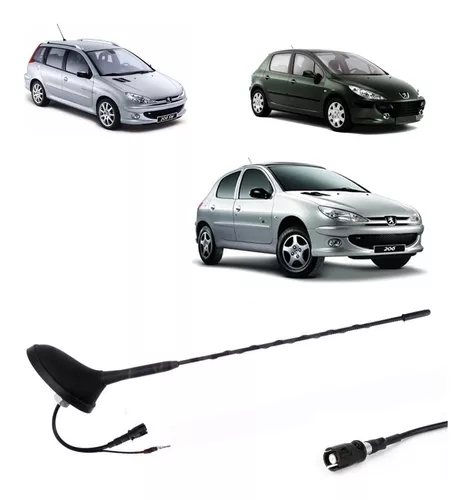 Antena Peugeot 207 2012 2013 2014 Aluminio Stalone