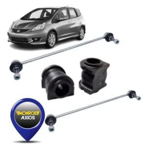 Par de bielas Axios + casquillos de barra Estab New Fit 2009 a 2014