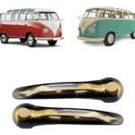 Par de tiradores de puerta interiores Kombi Owl hasta 97, metal cromado