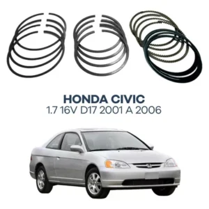 Anillo de segmento std Honda Civic 1.7 16v D17z 2004
