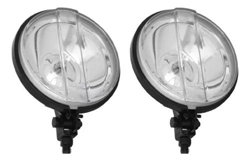 Par de faros auxiliares redondos Fusca Brasilia Opala