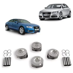 Juego de pistones estándar Audi A4 y A5 2.0 Tfsi con pasador de 21 mm