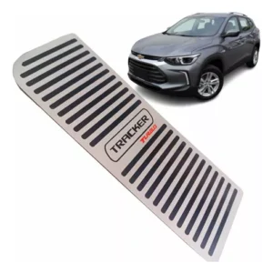 Reposapiés de acero inoxidable cepillado GM para Chevrolet Tracker