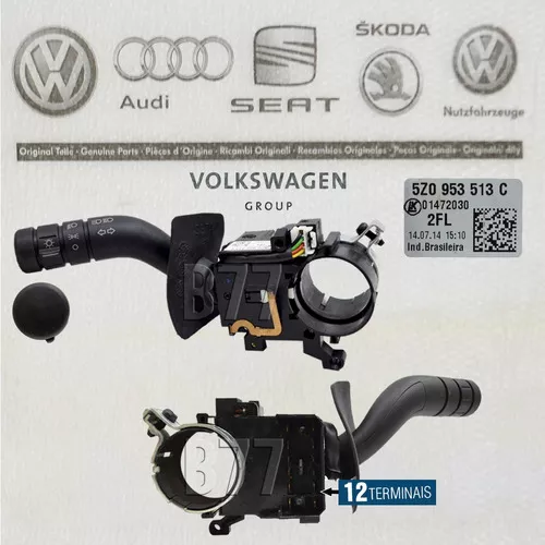 Flecha Tecla Luz Gol Fox Saveiro Voyage 5z0953513c 1472030 - Imagem 4