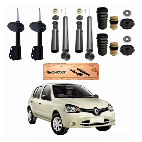 Kit 4 Amortiguadores Clio 2013 2014 2015 2016 2017 Monroe + Kit - Imagem 2