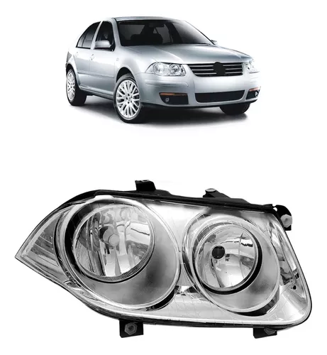 Faro Bora 2008 2013 Doble Cromado Lado D