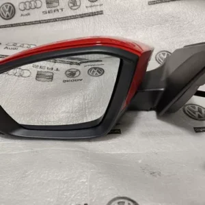 Retrovisor Eléctrico Retráctil Rojo Nivus 2022 Original