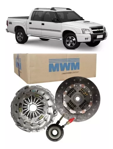 Kit de embrague S10 2.8 Diesel 2000 a 2011 c/ Actuador Mwm