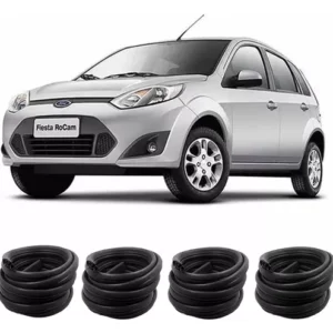 Juego de 4 gomas selladoras de puertas Fiesta - 4p