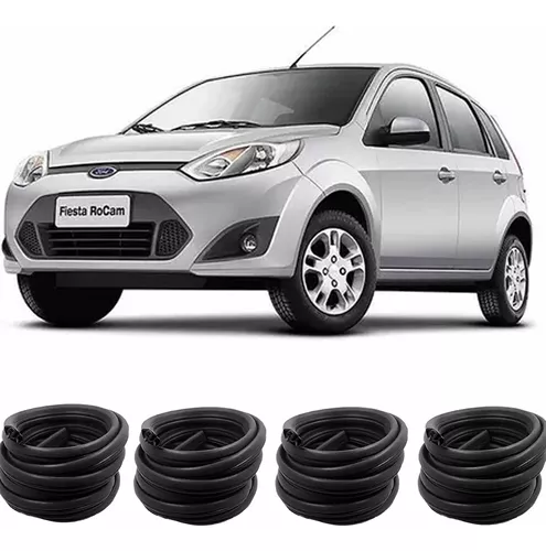 Juego de 4 gomas selladoras de puertas Fiesta - 4p