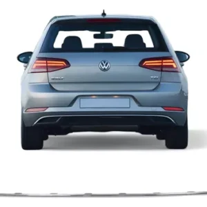 Moldura Paragolpes Trasero Golf 2018 2019 2020 Centro Cromado