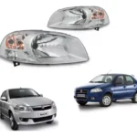 Palio Siena Strada G4 Par de faros delanteros 2008 2009 2010 2011
