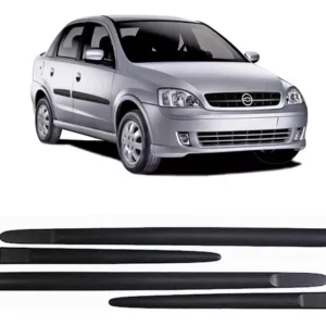 Kit Moldura Lateral Corsa Hatch Sedan 2003 2004 2005 A 2012