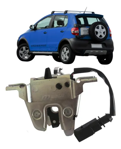 Cerradura eléctrica para soporte de rueda auxiliar (estepe) VW Crossfox 2009-2017