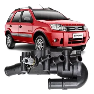 Carcasa de válvula termostática Ecosport 1.0 1.6 8v 2003 A 2012