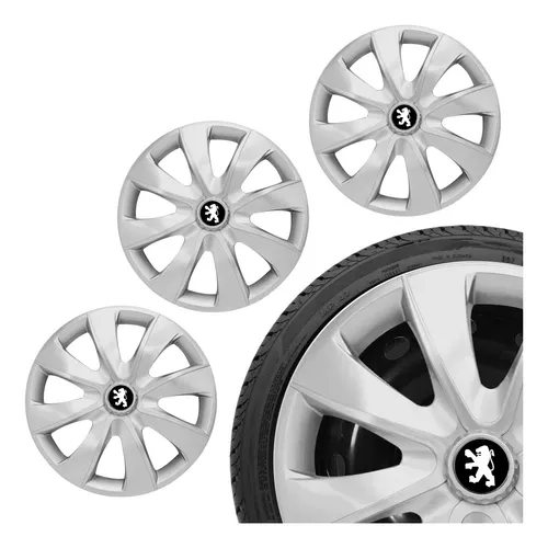 Juego Tapacubos Aro 14 Peugeot - Imagem 2