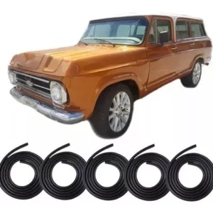 Kit De Sellado De Goma 4 Puertas Y Maletero Veraneio - Hasta 1984