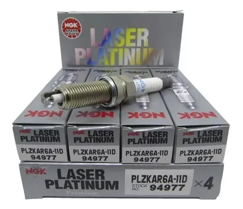 Juego de 4 Bujías de Encendido NGK Nissan Versa