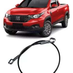Cable de Acero para Tapa Trasera/Caçamba Fiat Nova Strada 2021-2023