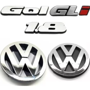 Kit Emblemas Gol Gli 1.8 - Bola G2 95 À 99 - Modelo Original