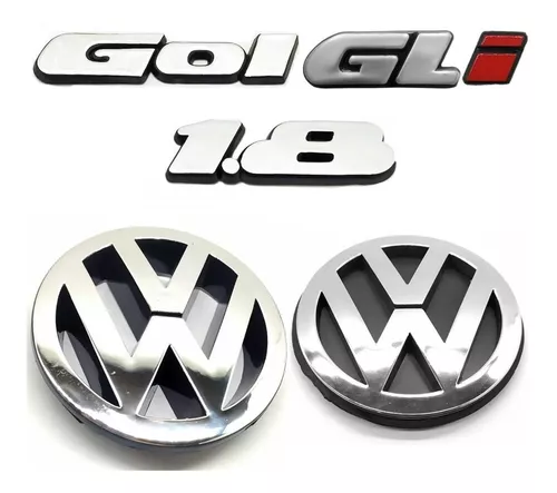 Kit Emblemas Gol Gli 1.8 - Bola G2 95 À 99 - Modelo Original