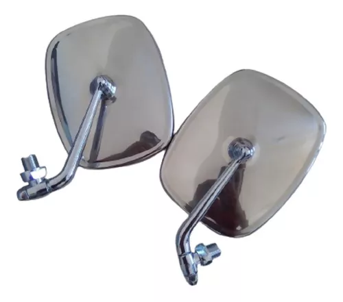 Par Retrovisor Kombi De Metal Inox 76 AL 97