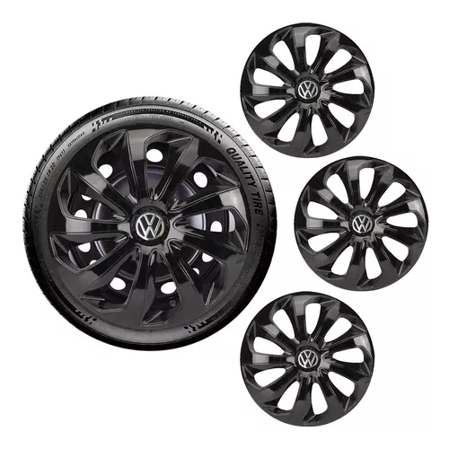 Juego Tapas Aro 14 Esportiva Ds4 Gol G3 G4 G5 G6 Saveiro 4uds