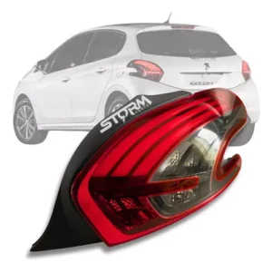 Piloto Trasero Izquierdo Ahumado Peugeot 208 Señal Lateral