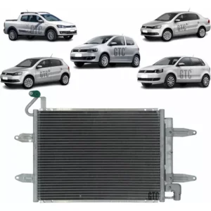 Condensador Volkswagen Fox,gol,polo,saveiro,voyage2003-2016