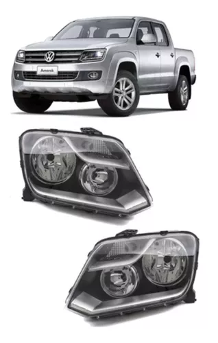 Par De Faros Vw Amarok Ajuste Manual