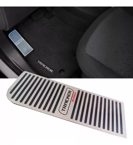 Reposapiés de acero inoxidable cepillado GM para Chevrolet Tracker - Imagem 2