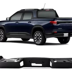 Parachoques trasero negro texturizado Montana 2023 2024 2025