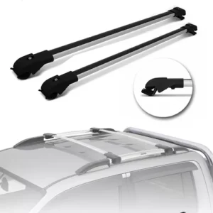 Portaequipajes cruzado en el techo universal