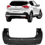 Paragolpes Trasero Nissan Kicks 2017 Al 2022 Con Orificio Sensor