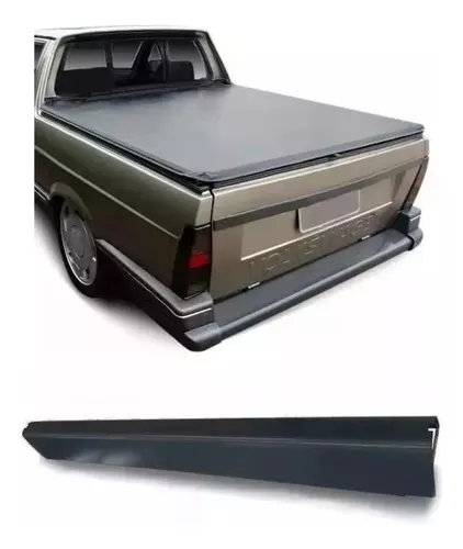 Paragolpes Trasero Saveiro Cuadrado 93 94 95 96 97 Negro