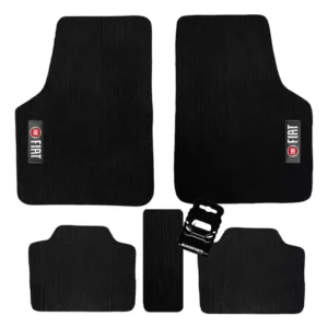 Kit de alfombrilla de goma automotriz Fiat 5 piezas