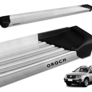 Renault Oroch 2016 2017 Estribo lateral de aluminio natural A3